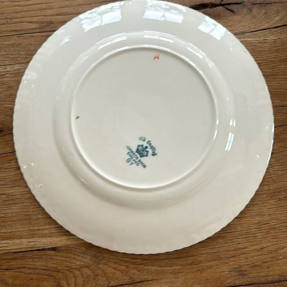 Vintage HTF Johnson Bros. Belvedere plate, Stamped Old English 10 Inch - Picture 5 of 5